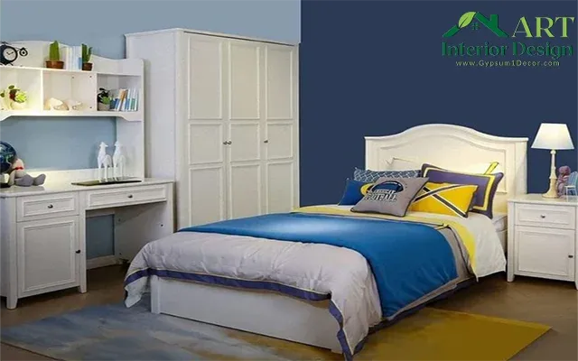 Children's bedroom with two beds The children's room-5